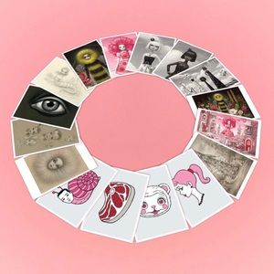 *FLASH SALE* SEALED Mattel + Barbie 16 Piece Post Cards Set